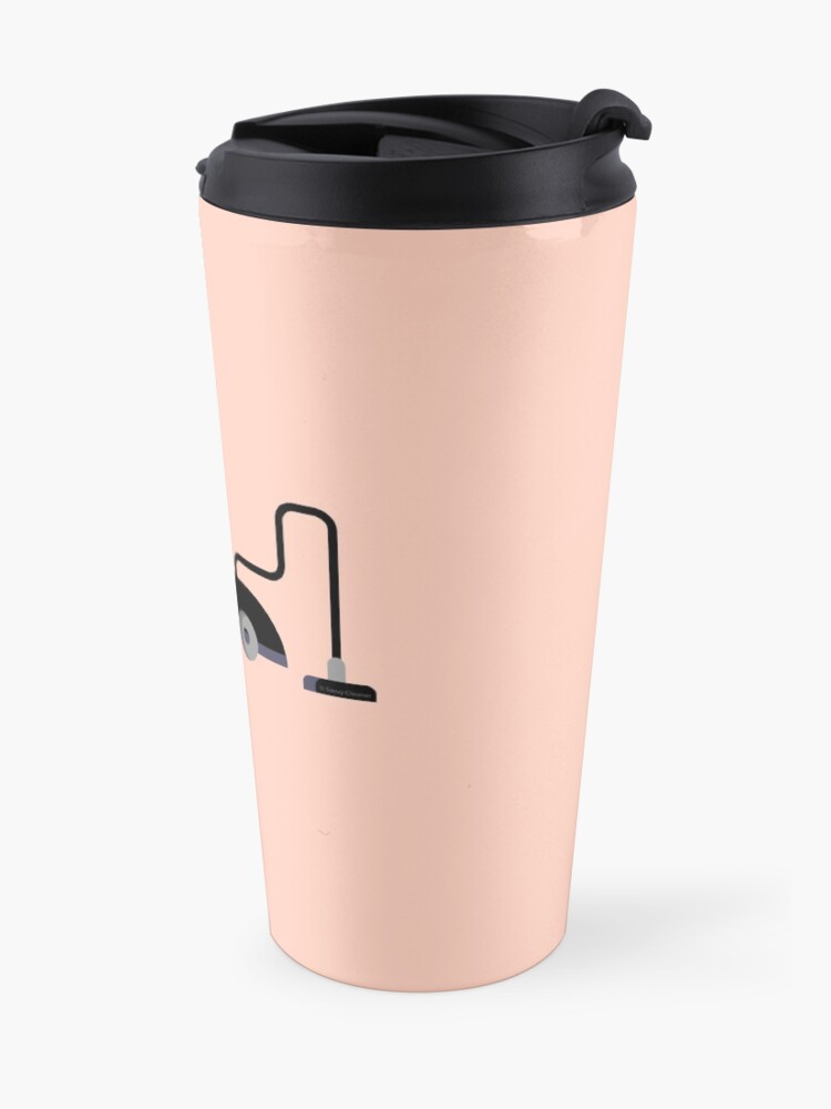 Alternate view of Haters Gonna Clean Funny Vacuum Cleaning Lady With Attitude Gifts Travel Mug