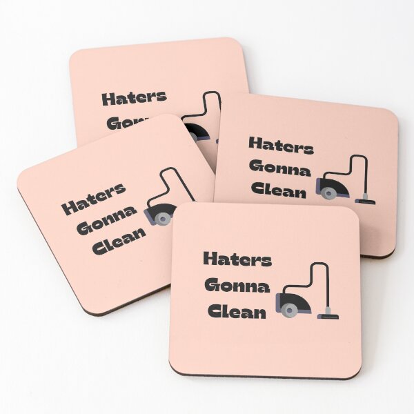 Item preview, Haters Gonna Clean Funny Vacuum Cleaning Lady With Attitude Gifts designed and sold by SavvyCleaner.