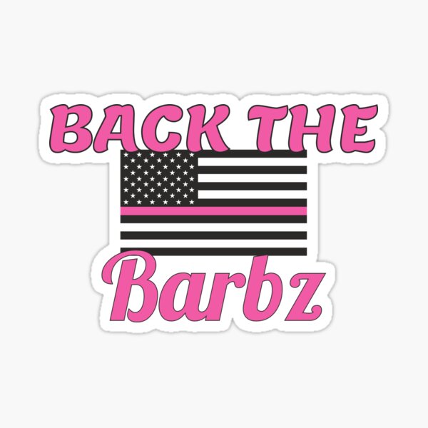 "Back The Barbz" Sticker For Sale By KetityD | Redbubble