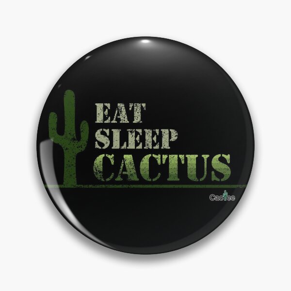Item preview, Eat Sleep Cactus Repeat designed and sold by Cactee.