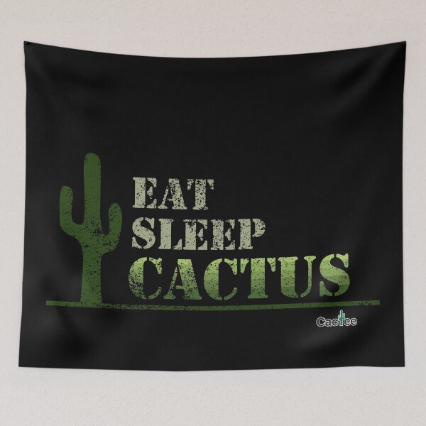 Item preview, Eat Sleep Cactus Repeat designed and sold by Cactee.