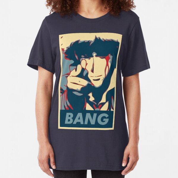 Bang - Spike Spiegel Slim Fit T-Shirt