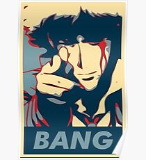 Bang - Spike Spiegel Poster