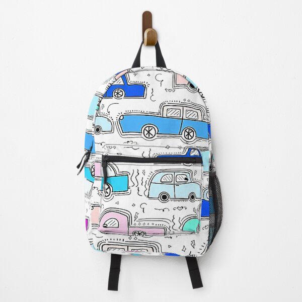 Item preview, Colorful Doodle Cars designed and sold by Sarahima.