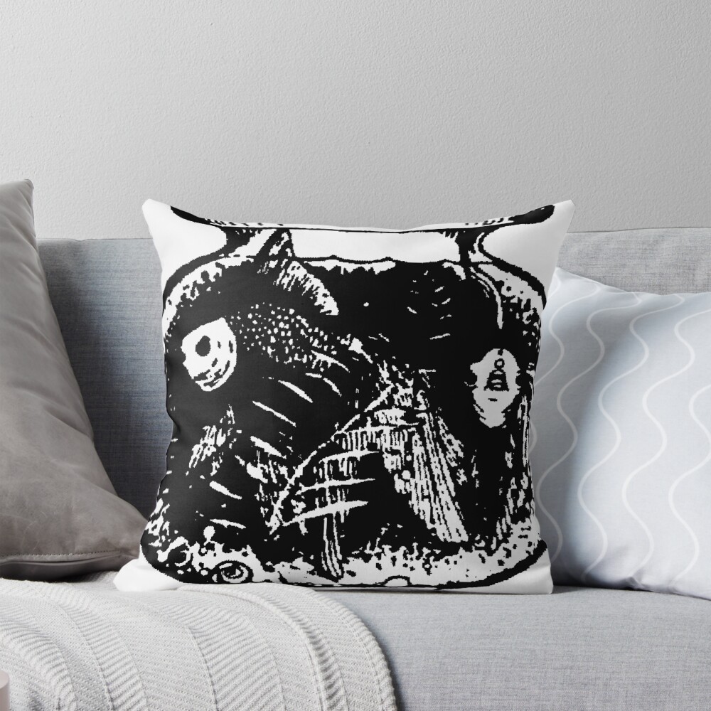 Item preview, Throw Pillow designed and sold by Quill-n-Ink.