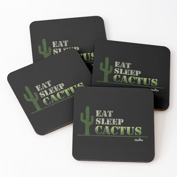 Item preview, Eat Sleep Cactus Repeat designed and sold by Cactee.