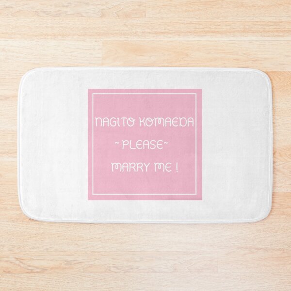 Item preview, Nagito Komaeda Please Marry Me designed and sold by ozonezone.