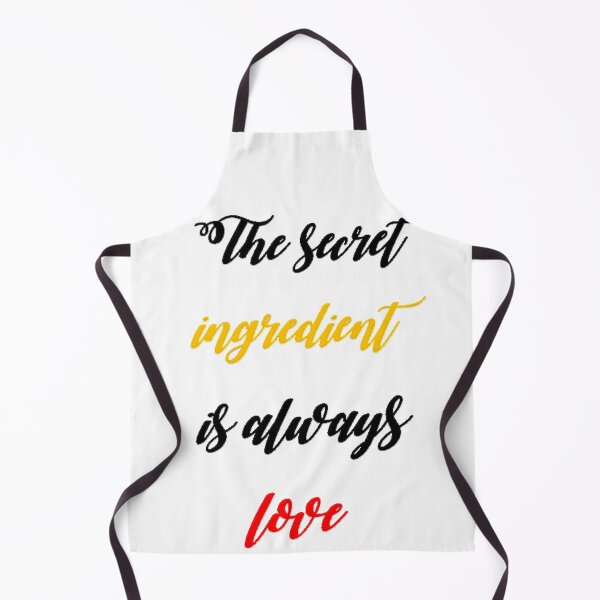 Item preview, The secret Ingredient is always love <3 designed and sold by LekkerPrintz.