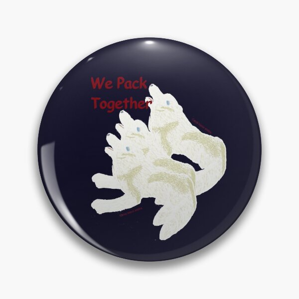 Item preview, arctic wolf we pack together designed and sold by NatureDesigned.
