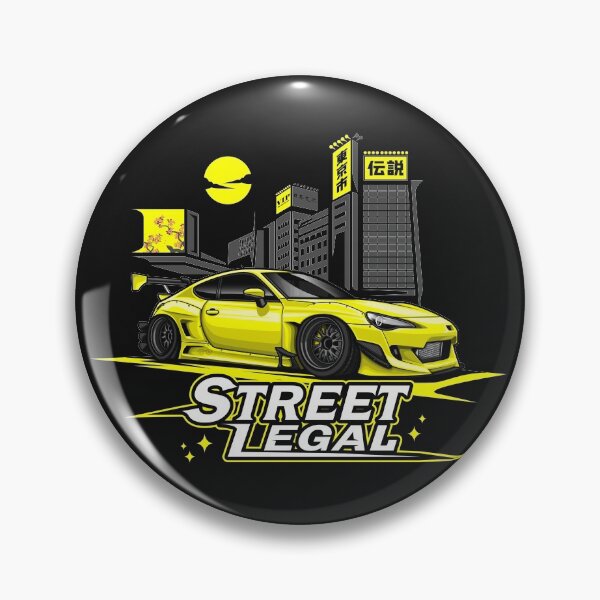 Item preview, Street Legal - Subie Gang BRZ (Yellow) designed and sold by JioojiProject.