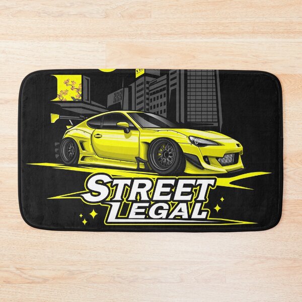 Item preview, Street Legal - Subie Gang BRZ (Yellow) designed and sold by JioojiProject.