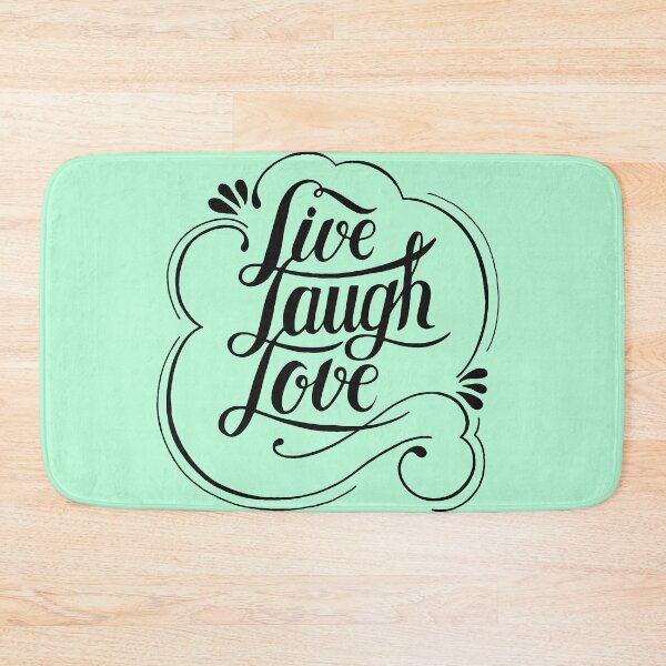 Item preview, live laugh love typography design designed and sold by Sya Prints.