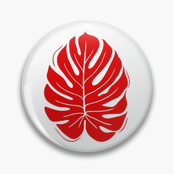 Artikelvorschau, rotes Blatt entworfen und verkauft von Fabien Fablab.