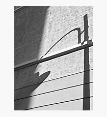 Shadow Lamp, Bolzano/Bozen, Italy Photographic Print