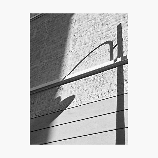 Shadow Lamp, Bolzano/Bozen, Italy Photographic Print