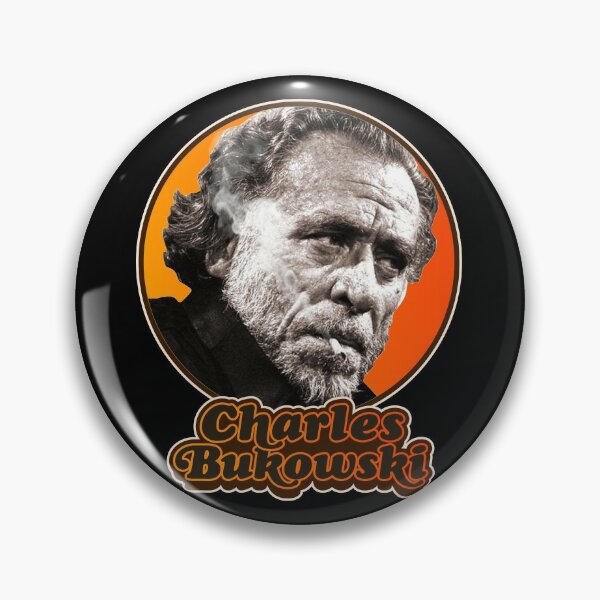 Charles Bukowski ))(( Poet and Novelist Fan Design Metal Print for Sale by  acquiesce13