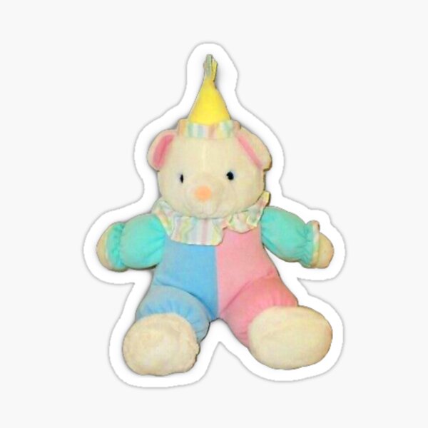 kawaii clown plush