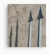 Pointed Shadows, Bolzano/Bozen, Italy Canvas Print