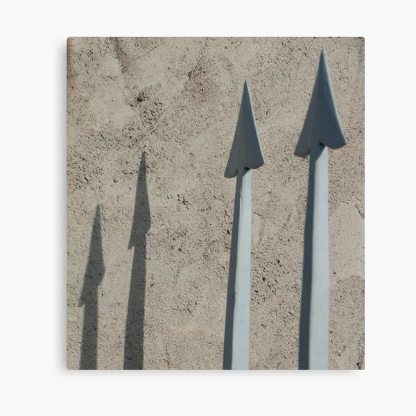 Pointed Shadows, Bolzano/Bozen, Italy Canvas Print