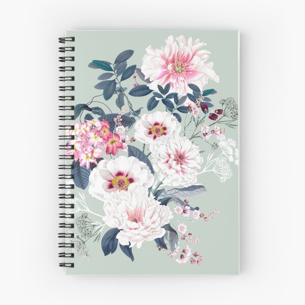 Item preview, Vintage Beauty Florals on Green designed and sold by meggydesigns.