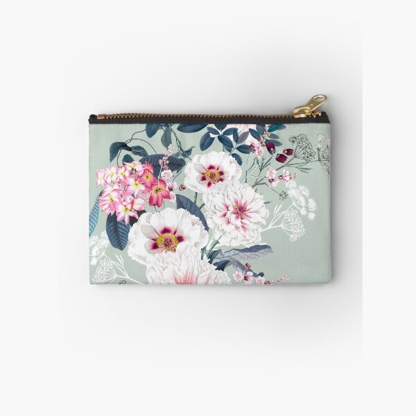Item preview, Vintage Beauty Florals on Green designed and sold by meggydesigns.