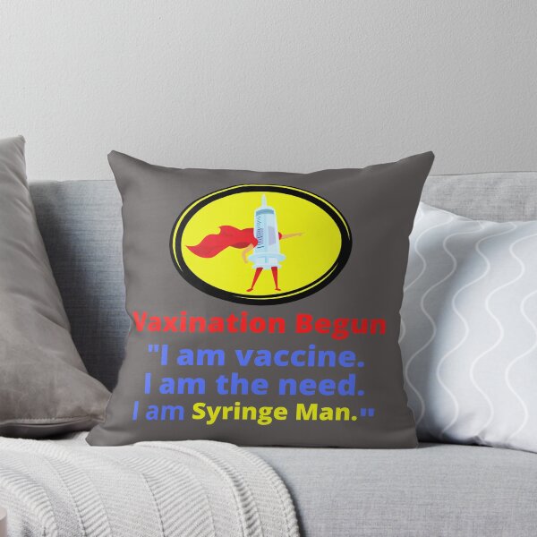 Item preview, Vaxination Begun Need Syringe Man designed and sold by Teez Designer.