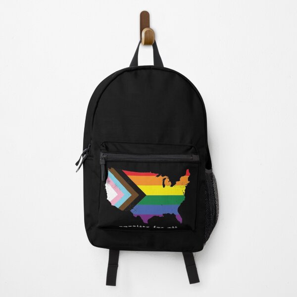 Item preview, Progress pride USA American flag Map Equality Gay Bi Pride 4th July designed and sold by ibeargifts.
