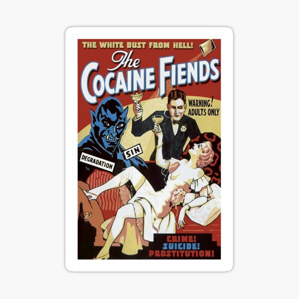 The Cocaine Fiends (1935) Sticker