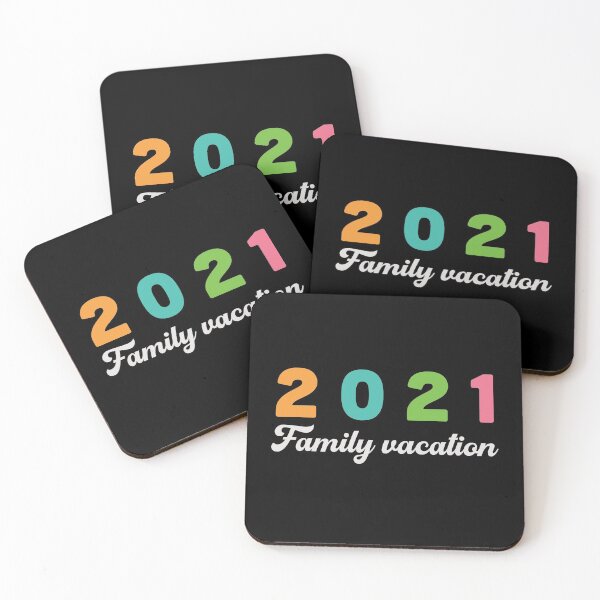 Item preview, 2021 family vacation in summer colorful designed and sold by ibeargifts.