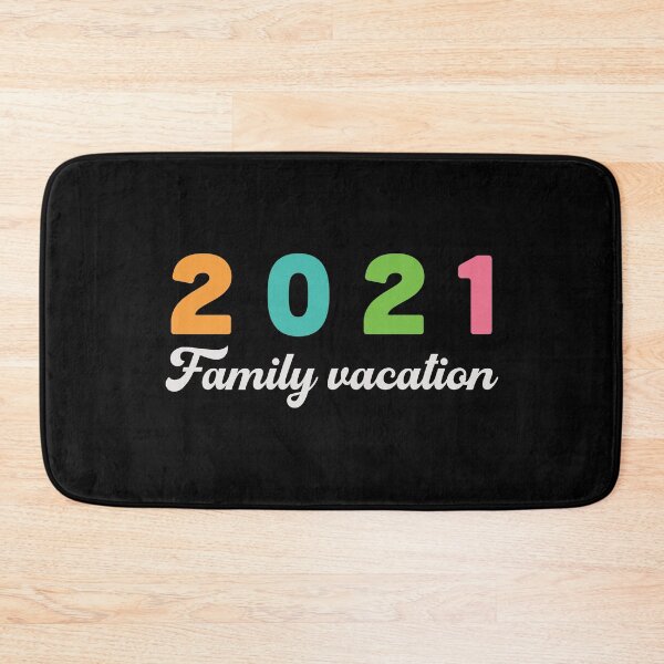 Item preview, 2021 family vacation in summer colorful designed and sold by ibeargifts.