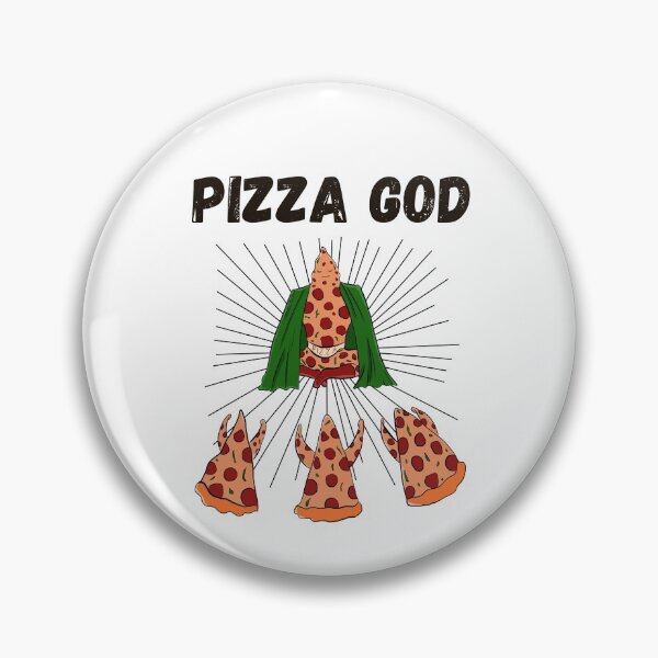 Item preview,  God of Pizza illustration designed and sold by Matheus2001.
