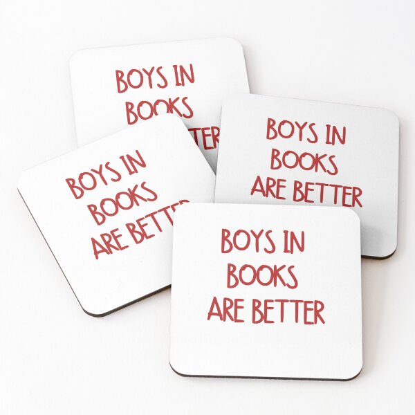 Item preview, BOYS IN BOOKS ARE BETTER TSHIRT designed and sold by thenewnormality.