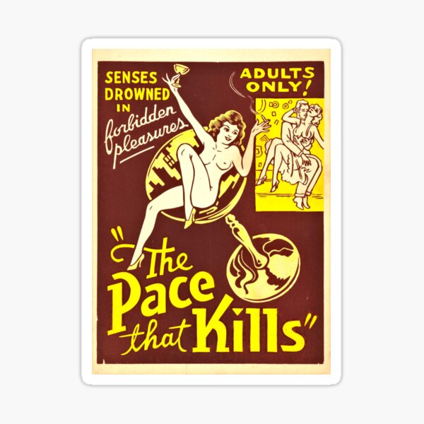 The Pace That Kills (1935) Sticker