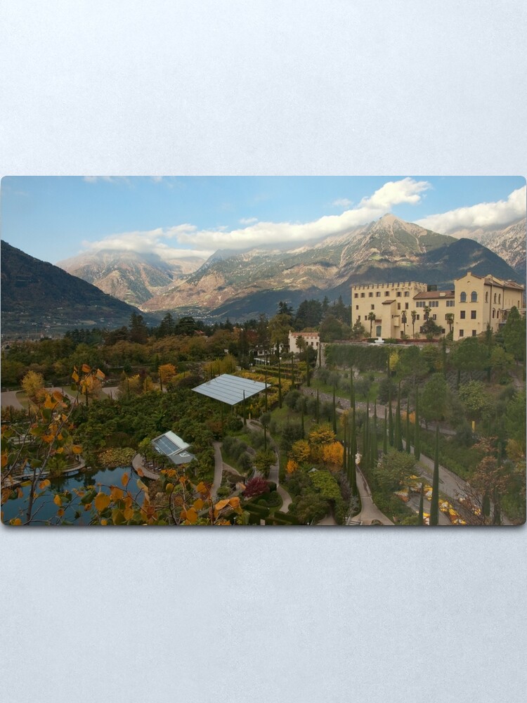 Alternate view of Schloss Trauttmansdorff, Merano/Meran, Italy Metal Print