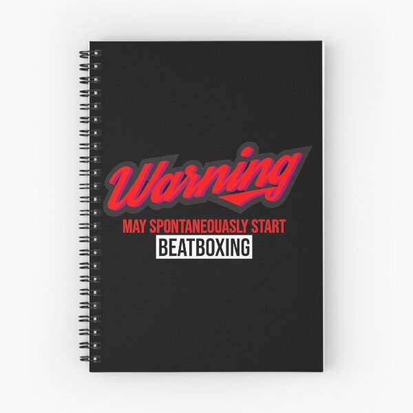 Item preview, Beatboxer Saying - Warning May Spontaneously Start BeatBoxing designed and sold by WhiteTears.