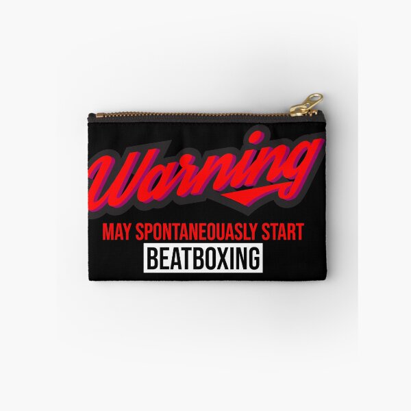 Item preview, Beatboxer Saying - Warning May Spontaneously Start BeatBoxing designed and sold by WhiteTears.
