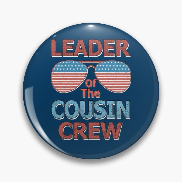 Artikelvorschau, Leader Of The Cousin Crew 4. Juli Patriotisches amerikanisches Familienmatching entworfen und verkauft von SaliDesigner.