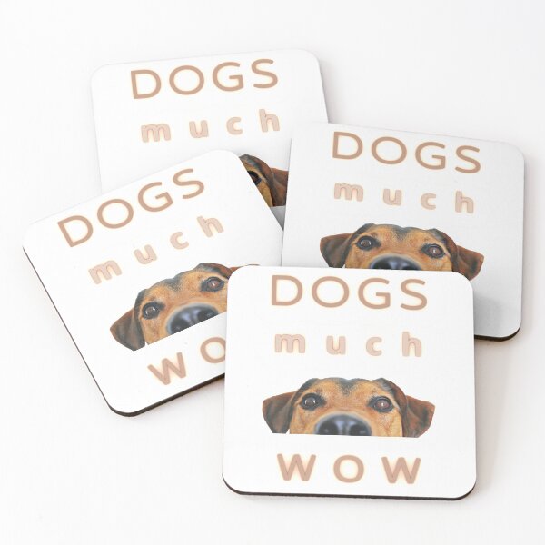 Item preview, dogs much wow cute designed and sold by JOYBOYCO.