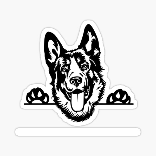 Sticker Gl C3 Bccklicher Hund Meme Redbubble