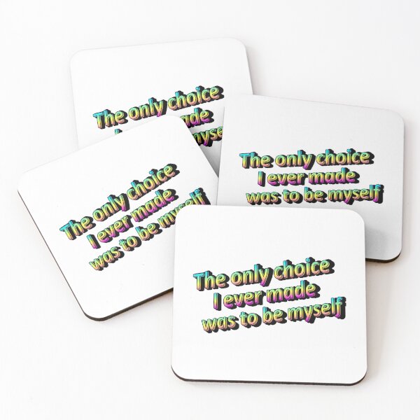 Item preview, I choose to be myself  designed and sold by AuDHDesigns AUS .