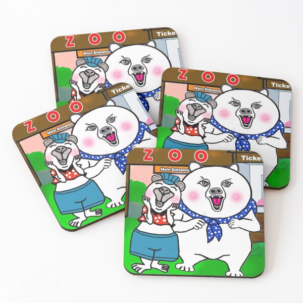 Item preview, Polar bears - Visiting a zoo  designed and sold by Shirley cute art .