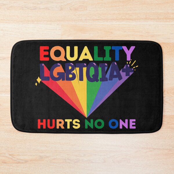 Item preview, EQUALITY LGBTQIA+ HURTS NO ONE designed and sold by CaitU.
