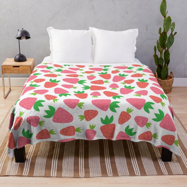 Item preview, Strawberries Pattern designed and sold by Moonshine Paradise.