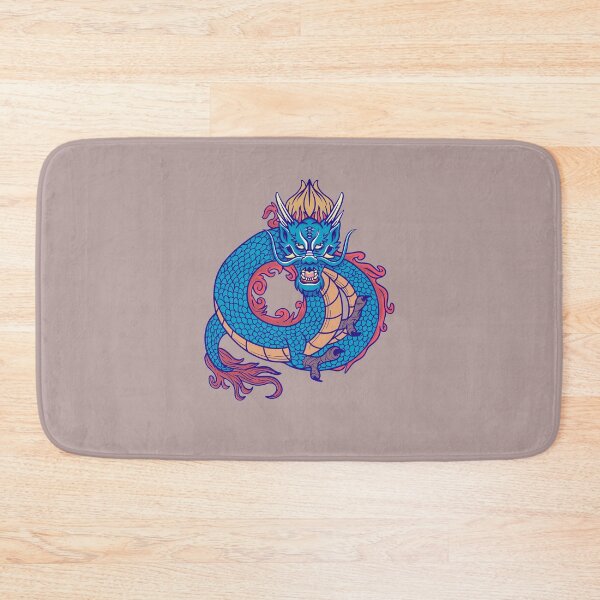 Item preview, cool big blue chinese dragon designed and sold by FalkDania.