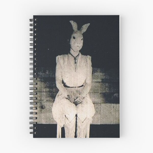 Item preview, Vintage creepy bunny person photo designed and sold by Vintage Designs +.
