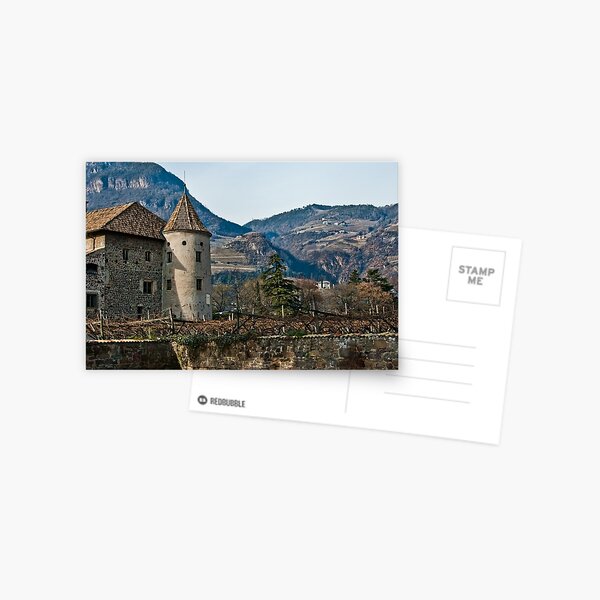 Schloss Maretsch (Castello Mareccio), Bolzano/Bozen, Italy Postcard