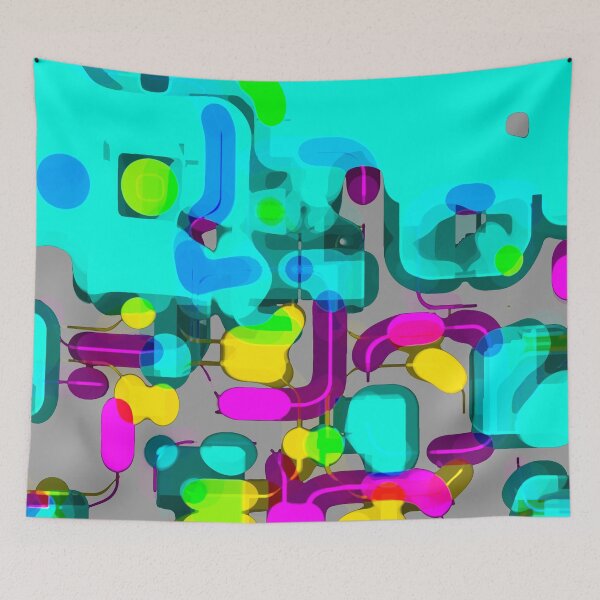 Item preview, Groove is in the funk - abstract landscape designed and sold by Xdelacra.