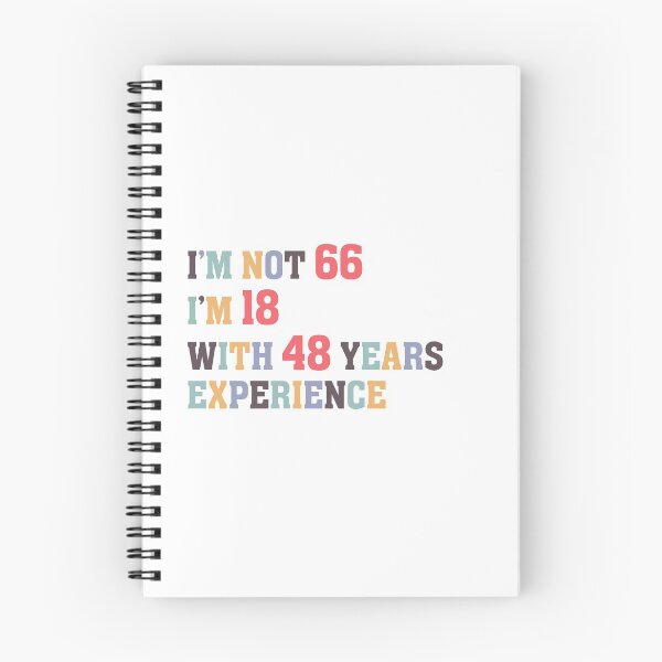 Item preview, I'm Not 66 I'm 18 With 48 Years Experience designed and sold by Dutlu.