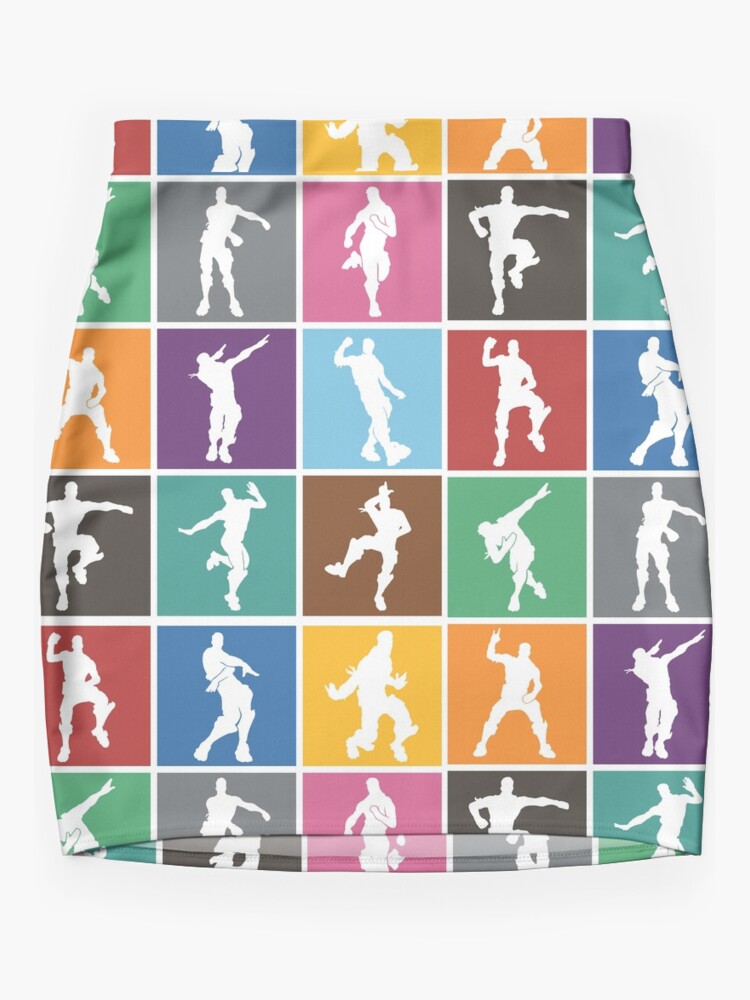 Battle Royale Victory Dance Rainbow lattice Funny | Mini Skirt