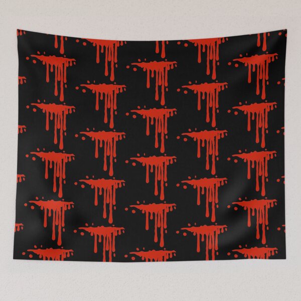 Item preview, Dripping Red Blood Spatters designed and sold by HotHibiscus.